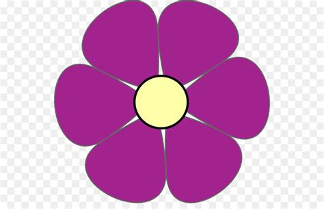Purple Flower Clipart Free 10 Free Cliparts Download Images On