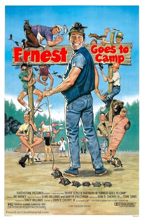 Ernest Goes To Camp 1987 Movie Poster