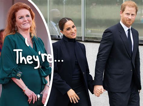 Sarah Ferguson Reveals What She Thinks Of Prince Harry And Meghan Markle