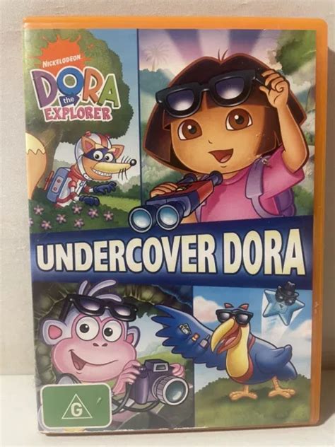 Dora The Explorer Undercover Dora Dvd 2009 Pal Region 4 656