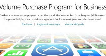 The volume purchase program allows educational institutions to purchase apps and books in volume and distribute them to students, teachers volume purchase program. Apple Volume Purchase Program Expanded to 16 New Countries