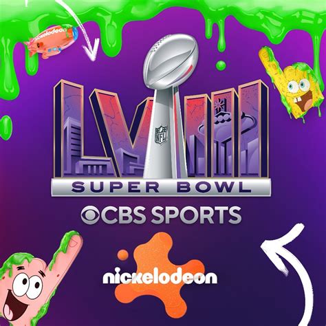 Cbs Sports And Nickelodeon To Air Live Alternate Super Bowl Lviii