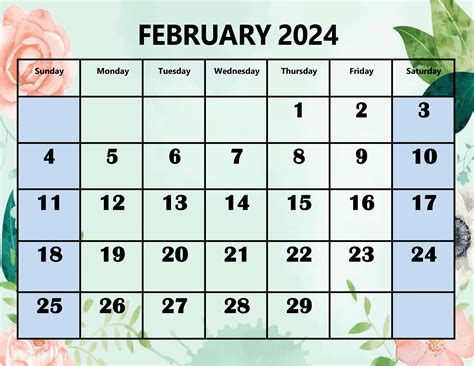 2024 February Calen2024 Moon Calendar Printable Stickers Zarla Kathryne