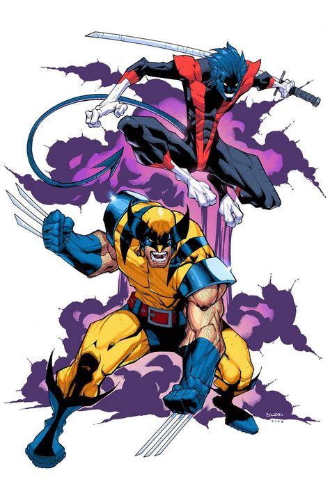 Nightcrawler And Wolverine In 2020 Nightcrawler Art Wolverine Comic