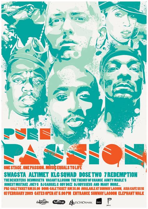 Pure Passion Hip Hop Poster By ~iarafath On Deviantart Hip Hop Festival Festival Flyer