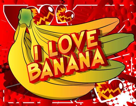 I Love Bananas Symbol Of Heart Of Bananas Tropical African Fruit