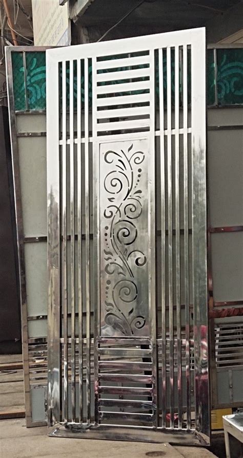 Silver Stainless Steel Safety Jali Door At Rs 21500piece In Faridabad