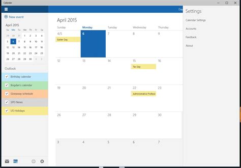 The best calendar apps won't just work as a standalone but will also integrate with other essential apps you use, such as your email program and if you've got a wide range of apple devices, from macbooks to iphones and even an apple watch, then fantastical is the best calendar app for you. This Is the New Windows 10 Calendar App