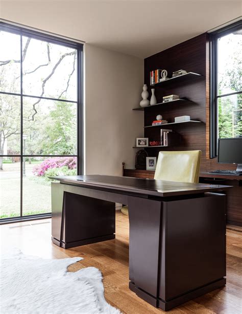 Bordeaux Residence Contemporary Home Office Dallas By Shm