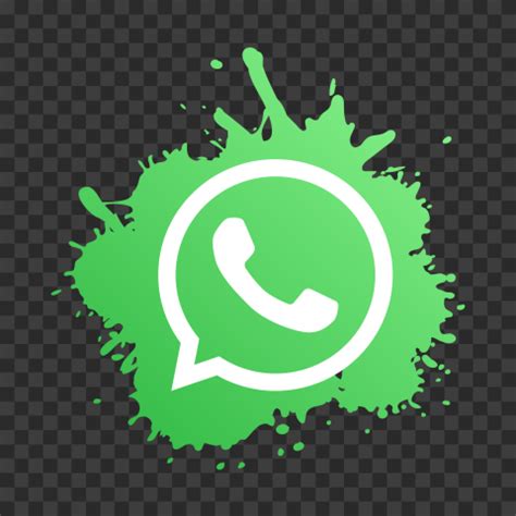 Splash Png Whatsapp Logo Png Transparent Background Logo