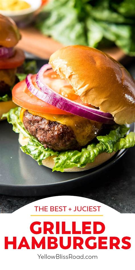 15 Of The Best Ideas For Juicy Grilled Hamburgers Recipes Easy