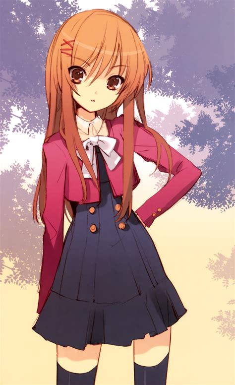 Cute Anime Girl Beautiful Long Hair Dress Wallpaper