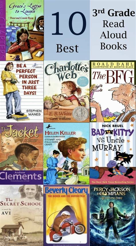 Inspiration For Education 10 Best Read Alouds For 3rd Grade 3rd Grade