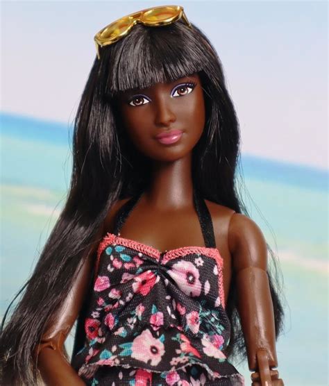 Pin By Olga Vasilevskay On Barbie Dolls Fashionistas 3 Barbie Girl Black Doll Black Barbie