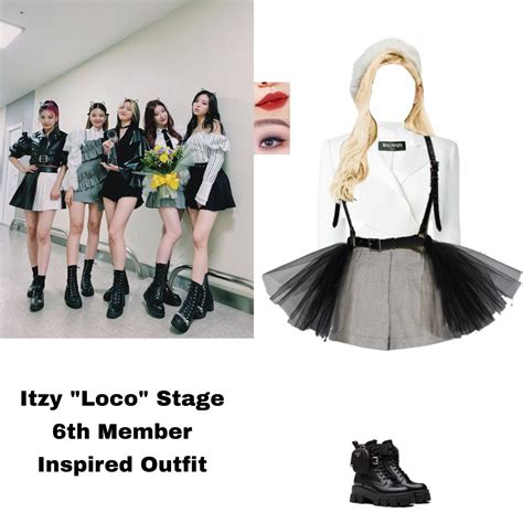 Itzy Loco Stage 6th Member Inspired Outfit Kpop Outfits Stage