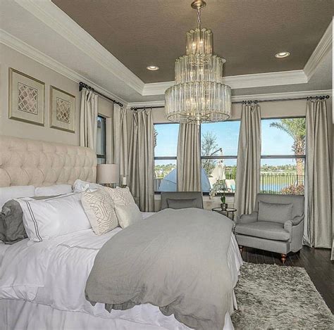 Beautiful Painted Tray Ceiling In This Bedroom Trayceiling Luxury