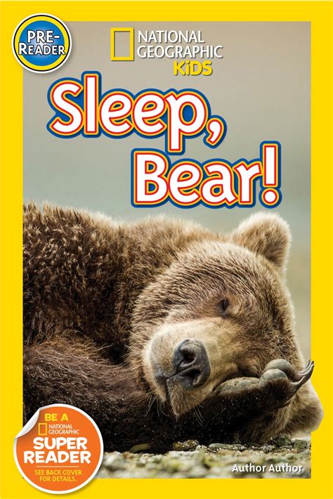 National Geographic Readers Sleep Bear Childrens Book Council