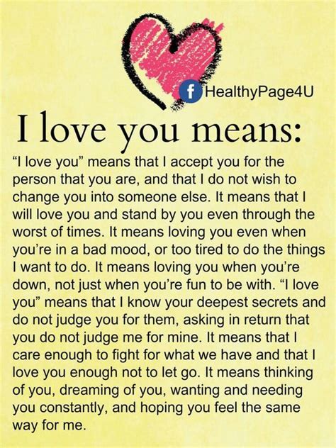 I Love You Means Love Love Quotes Relationship Quotes Relationship