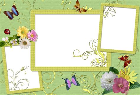 Free Sweet Cartoon Photo Frames Backgrounds For Powerpoint Border And
