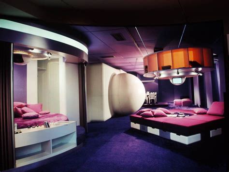 A Room Designed By Joe Colombo 1440 X 1080 Futuristic Interior