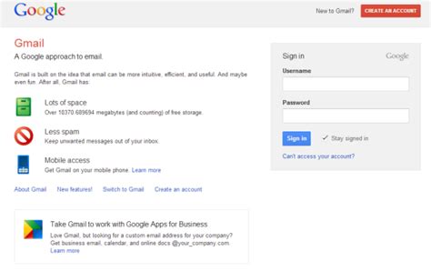 Gmail Has A New Login Page