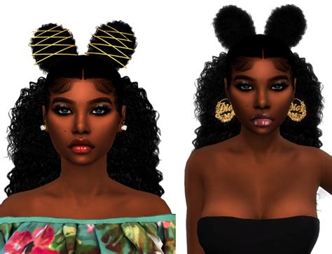 Downloads Xxblacksims Toddler Hair Sims 4 Afro Hair Curly Afro Hair