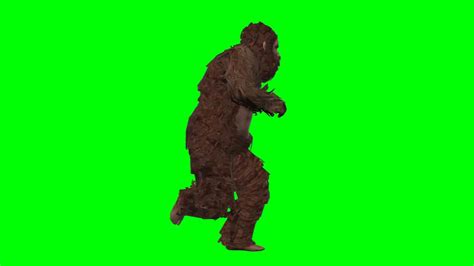 Bigfoot Run Animated Left Chroma Youtube