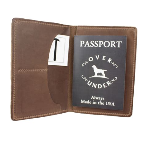 I love how this leather passport encasement makes your passport look a little more like a wallet ...