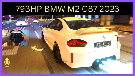 793HP BMW M2 G87 2023 Cutting Up Through Traffic Assetto Corsa No