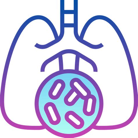 Tuberculosis Detailed Bright Gradient Icon
