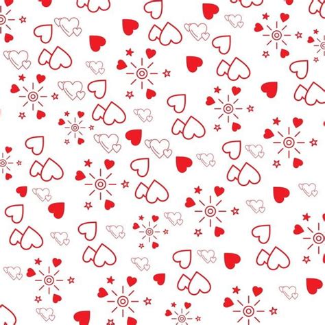 Valentines Day Hearts Vector Art Png Valentine S Day Heart Pattern Pink Background Pattern