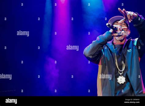 Hip Hop Legend Rakim Performing Live July 2023 Stock Photo Alamy