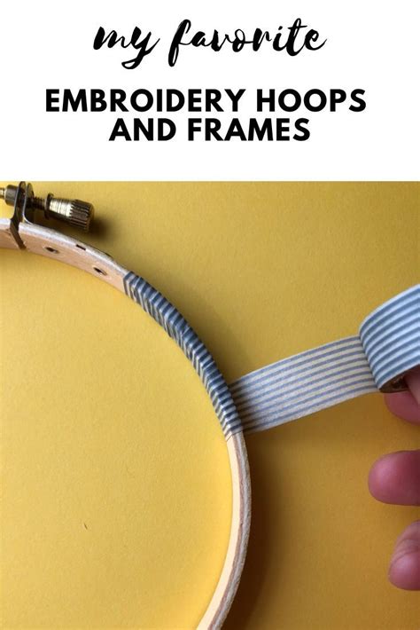 Guide To Embroidery Hoops And How To Use Them Artofit