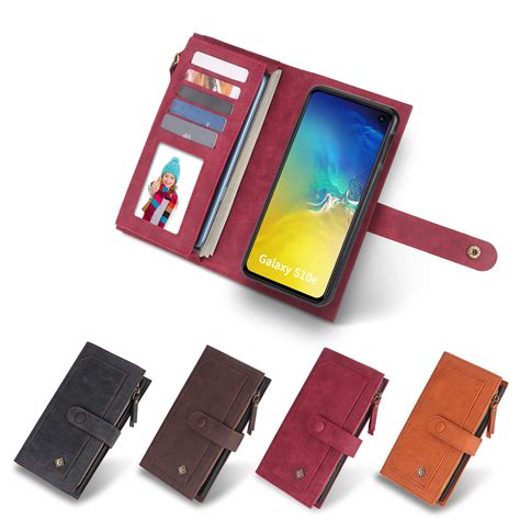 Samsung Galaxy S10e Wallet Case Dteck Pu Leather Multi Function