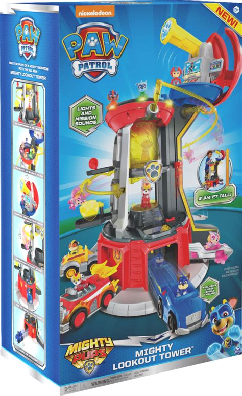 Customer Reviews Paw Patrol Mighty Pups Mighty Lookout Tower