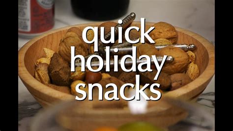 Not all parties must have one, but it certainly makes the planning more fun. Dinner Party Tonight Tips: Quick Holiday Snacks - YouTube