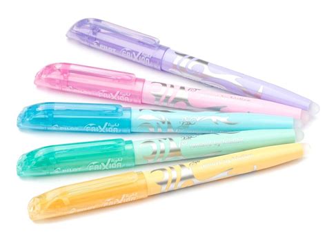 Pilot Frixion Light Soft Pastel Erasable Highlighter Pen Variety Of