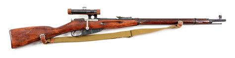 Lot Detail C Russian Mosin Nagant Model 9130 Sniper Rifle With