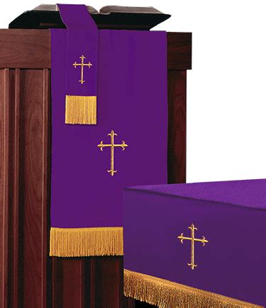 Reversible Church Altar Parament Set Green to Purple | Buy Purple and ...