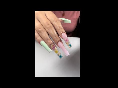 I Got My Nails Done By Anacrylics Youtube