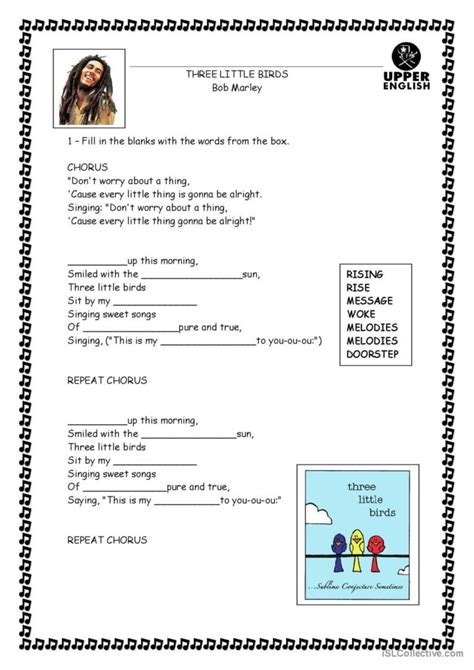 Song Activity Song And Nursery Rhym English Esl Worksheets Pdf Doc