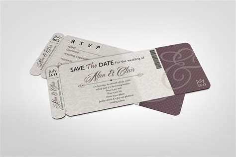 Due to the corona virus epidemic the nation is suffered heavily. Boarding Pass Invitations Mock-up | GraphicCriver