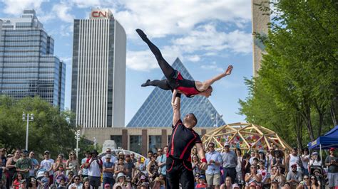 Edmonton International Street Performers Festival Edmonton Downtown