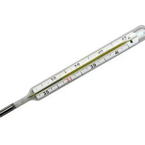 130 Degree Celsius Glass Mercury Thermometer For Clinically Packaging