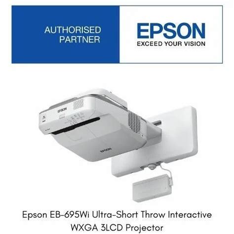 4k Epson 695wi Ultra Short Throw Interactive Wxga 3lcd Projector At Rs