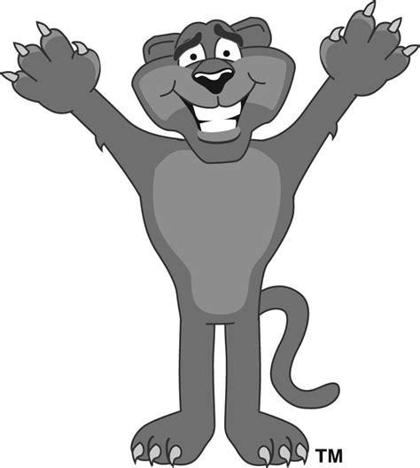 Cartoon Cougar Clip Art Cougar Clipart Clip Mascot Cartoon Cliparts