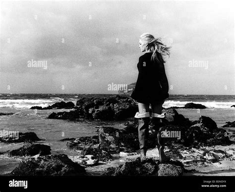 Brigitte Bardot Actress In Her Sea Boots During A Scene From A Day In