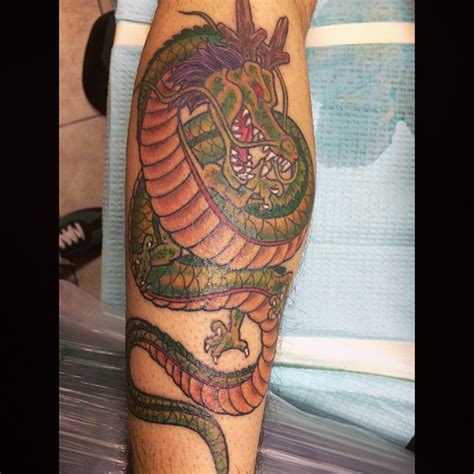 As any dragon ball z fan knows, summoning shenron the dragon requires collecting all seven dragon balls. Dragon Ball Z Shenron Tattoo Sleeve