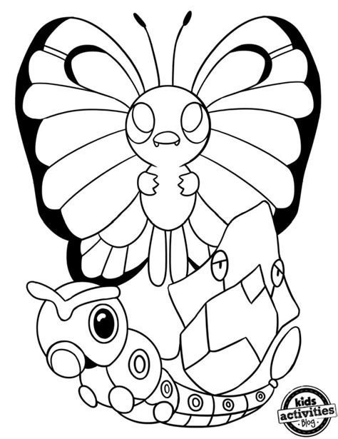 Awesome Free Pokemon Coloring Pages To Print And Video Drawing Tutorial