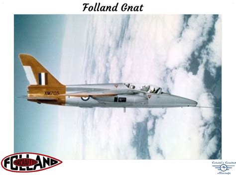 Folland Gnat Colettis Combat Aircraft